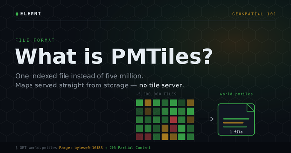 What is PMTiles? The map format that turns 5,000,000 files into 1